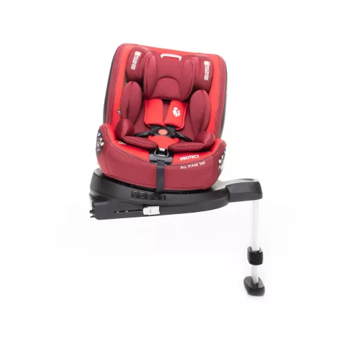 Zopa gyerekülés - Protect i-Size ISOfix 40-105 cm piros