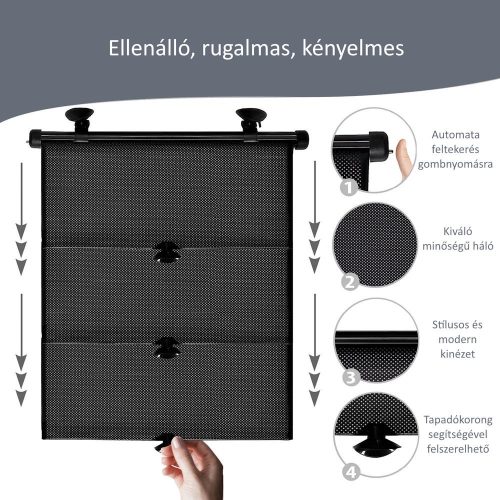 Zopa autós napellenző 2db roló ZOP029122