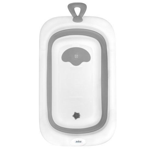 Zopa összecsukható kád Aquatico szürke