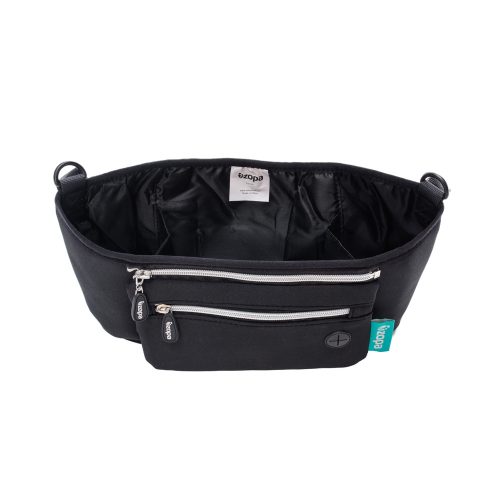 Zopa rendező táska babakocsira neoprén és levehető zsebes 