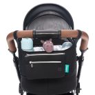 Zopa rendező táska babakocsira neoprén és levehető zsebes 