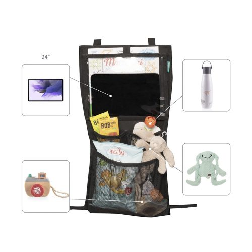 Zopa autós rendező üléstámlára tablet zsebbel és hálós zsebekkel ZOP029111