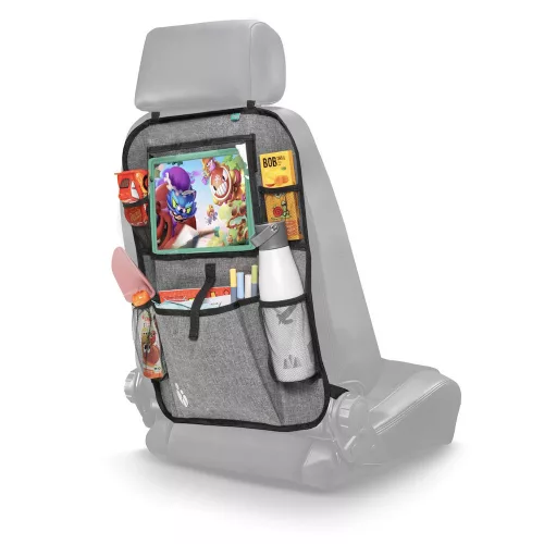 Zopa autós rendező üléstámlára tablet zsebbel szürke ZOP029112