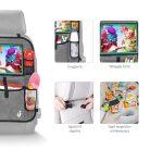 Zopa autós rendező üléstámlára tablet zsebbel szürke ZOP029112
