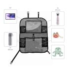 Zopa autós rendező üléstámlára tablet zsebbel szürke ZOP029112