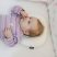 Zopa párna babáknak - laposfejűség elleni memóriahabos ergonomikus Tencel fehér