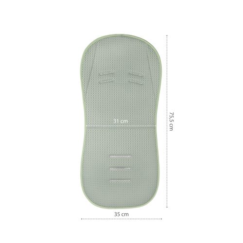 Zopa ülésbetét babakocsiba légáteresztő Breeze Emoji bézs