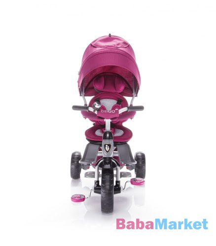 Zopa tricikli - citiGO tolókarral Mulberry pink
