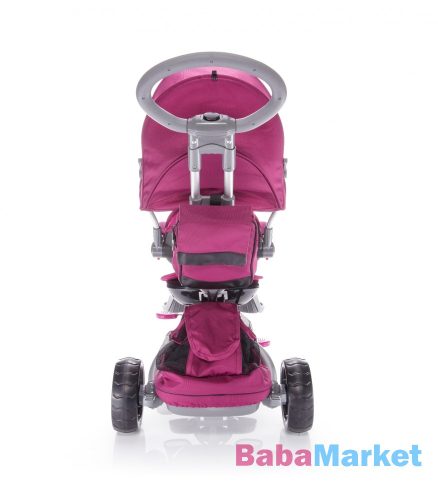 Zopa tricikli - citiGO tolókarral Mulberry pink