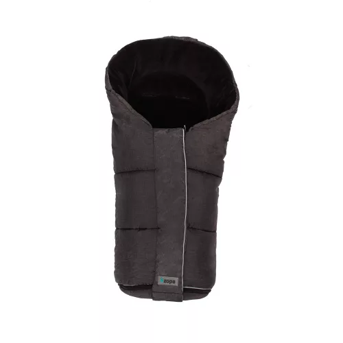 bundazsák babakocsihoz - zopa polar fekete 