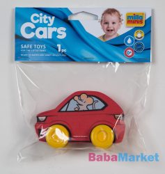 My First City Car rágóka -piros zacskóban