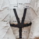 Petite and Mars bundazsák állítható 3in1 Jibot Black