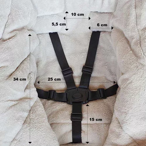 Petite and Mars bundazsák állítható 3in1 Jibot Black