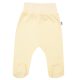 New Baby baba nadrág talpas sárga 80