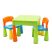 New Baby gyermek szett asztal két székkel multi color
