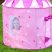 Baby Mix gyermek sátor Vár rózsaszín
