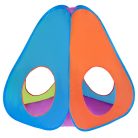 Baby Mix gyermek sátor 3az1-ben 3 részes narancs-kék