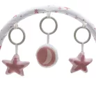 Baby Mix pihenőszék rezgő zenélő csillagok rózsaszín