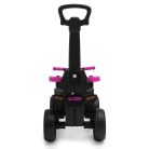 Baby Mix bébitaxi tolókarral Quad Mega Prime EVA rózsaszín
