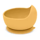 Petite and Mars Szilikon tál tapadókoronggal Take and Match Intense Ochre 6m