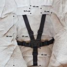 Petite and Mars bundazsák állítható 3in1 Jibot Ocean Blue