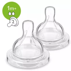   Philips AVENT etetőcumi Classic Anti-Colic 2db 2 cseppes 1hó