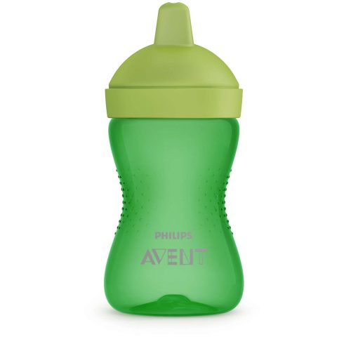 Avent itatópohár kemény itatófejes 300ml zöld