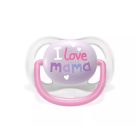 Philips AVENT játszócumi ultra air 0-6hó lány Text 2db