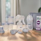 Avent mellszívó kézi kezdő szett Natural - SCF430/16