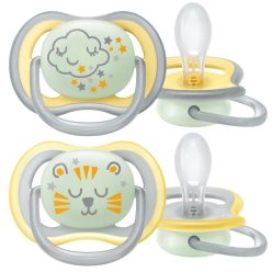 Avent játszócumi ultra air éjszakai 18hó 2db