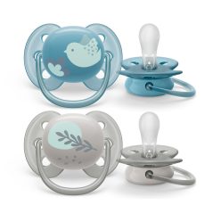   Philips AVENT játszócumi Ultrasoft Premium állatos 6-18hó fiús 2db