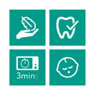 Philips AVENT játszócumi Ultra Start mintás 0-2hó lányos 2db