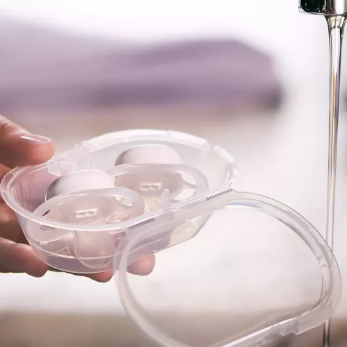 Philips AVENT játszócumi Ultra Start mintás 0-2hó fiús 2db