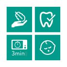 Philips AVENT játszócumi Ultra Start éjszakai 0-2hó fiús 2db