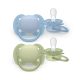 Philips AVENT játszócumi Ultrasoft neutral 0-6hó fiús 2db