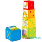 Fisher-Price Felfedező állatos kockák (CDC52)