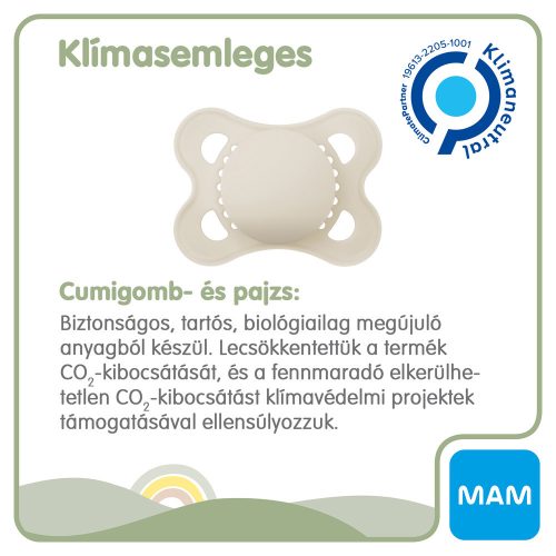 MAM játszócumi Original szilikon 2-6hó dupla