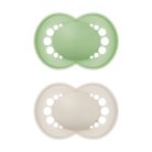 MAM játszócumi Original Unprinted szilikon 16hó dupla