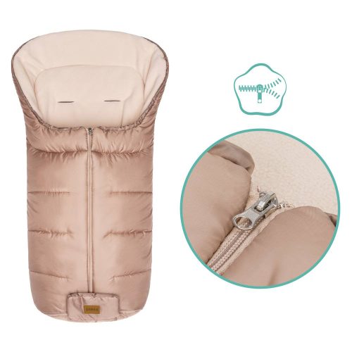 Fillikid bundazsák babakocsiba Eco big 1220-09 natúr