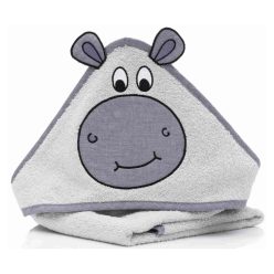 Fillikid fürdőlepedő 75x75cm víziló szürke 1033-04