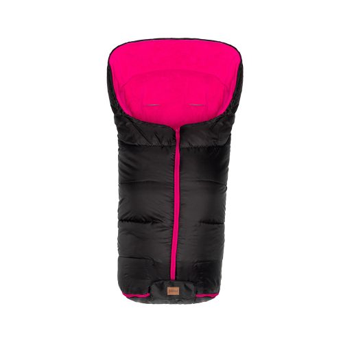 Fillikid bundazsák babakocsiba Eco big  1220-22 fekete pink béléssel