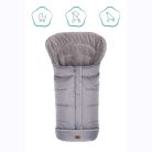 Fillikid bundazsák babakocsiba K2 6570-17 világosszürke
