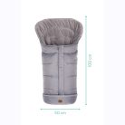 Fillikid bundazsák babakocsiba K2 6570-17 világosszürke
