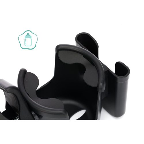 Fillikid - üveg-, és telefontartó babakocsira fekete FW2001