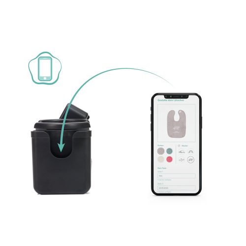 Fillikid - üveg-, és telefontartó babakocsira fekete FW2001