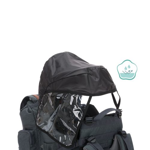 Fillikid háti hordozó - hátizsákkal melange szürke 18004