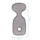 Fillikid betét gyerekülésbe izzadásgátló és légáteresztő 1514-07 szürke