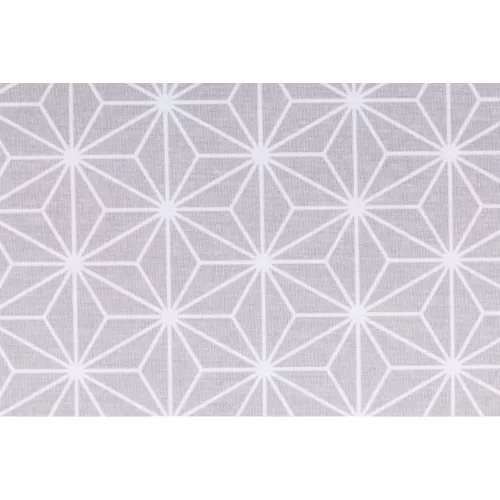 Fillikid utazóágy matrac - szürke geometriai 169-67