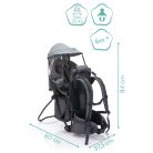 Fillikid háti hordozó Elite szürke HB110-07