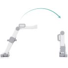 Fillikid lépcsős wc szűkítő - szürke/fehér BST029